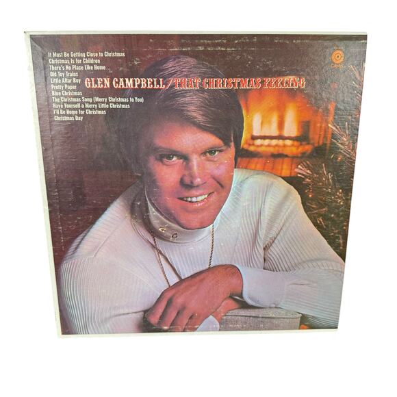 Vintage 1968 Glen Campbell That Christmas Feeling LP Vinyl Record - Picture 1 of 5